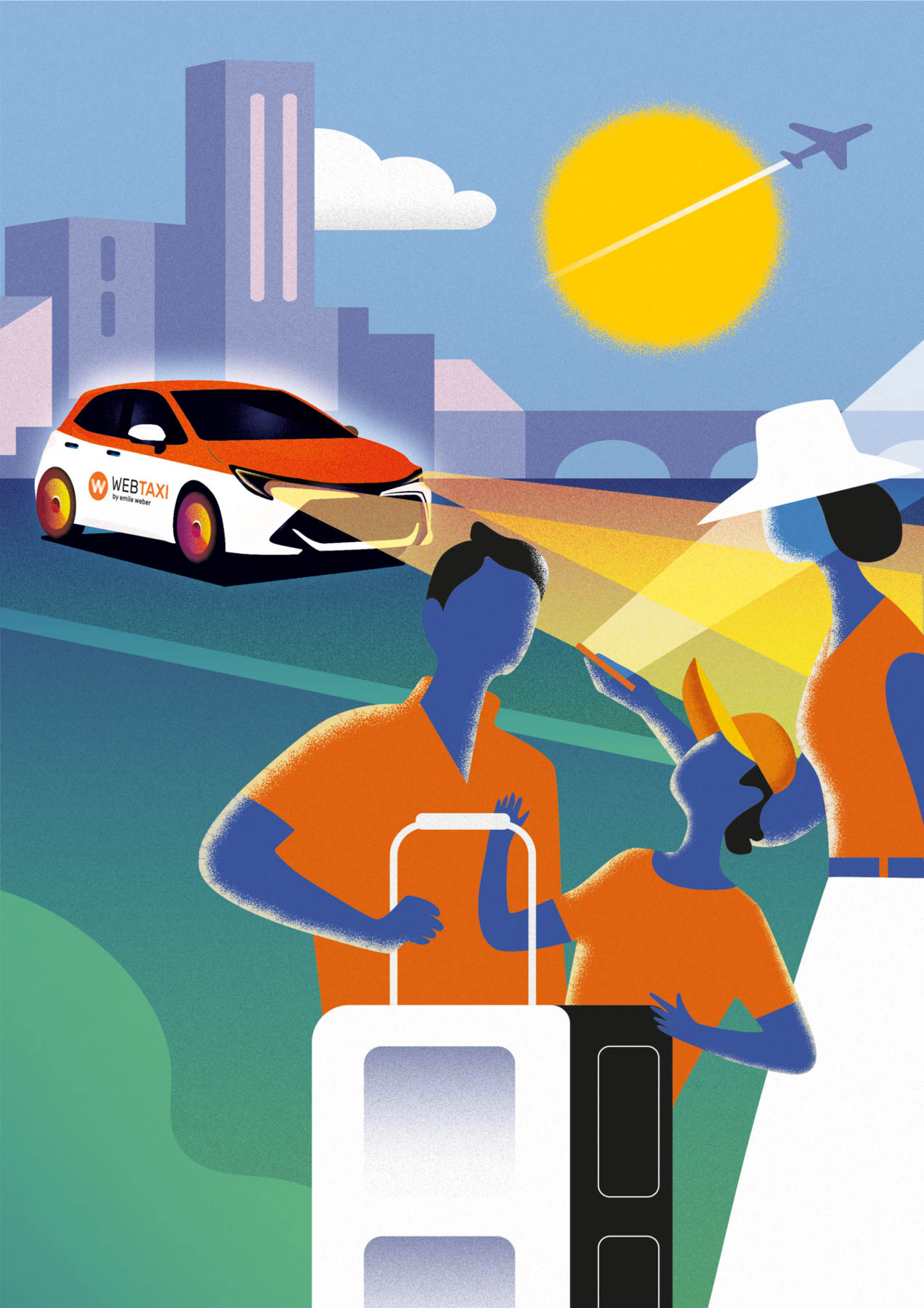 WEBTAXI 168官网的士 home page light background