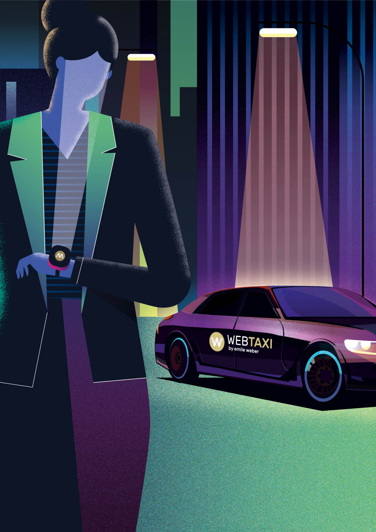 WEBTAXI 168官网的士 home page light background